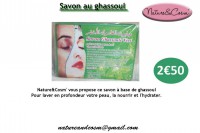 Pain savon Ghassoul